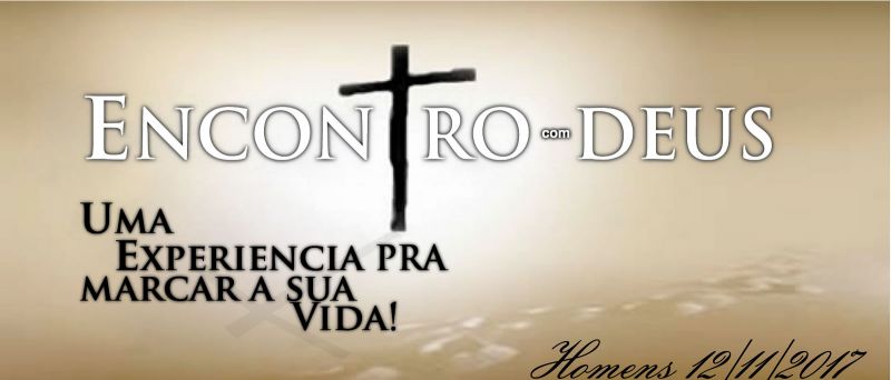 Encontro com Deus 12/11/2017